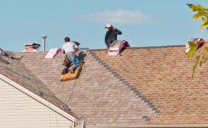 Working on Roof